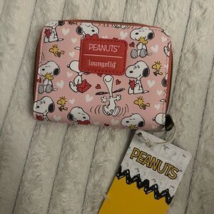 Loungefly Peanuts Pink Snoopy Wallet